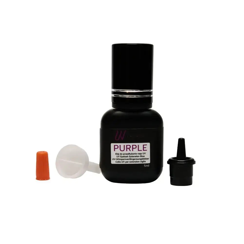 Lepidlo na prodlužování řas Noble Lashes Uv Purple Fialové 5 ml
