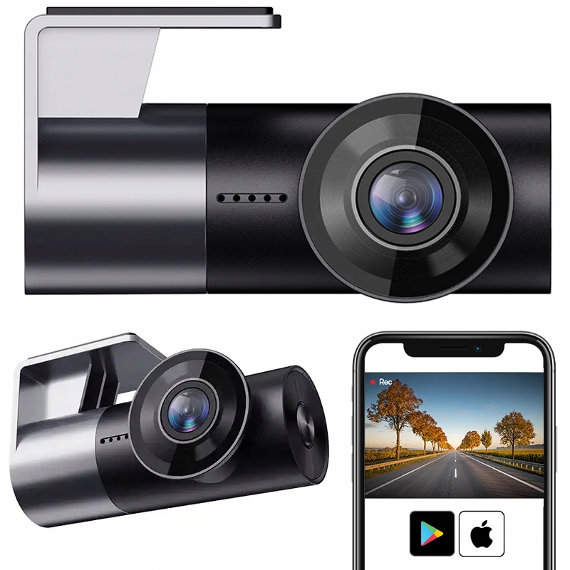 Videorekordér jízdy Kamera automobilová Wifi Aplikace Smuve