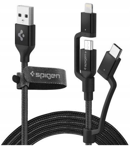 

Spigen Kabel 3w1 Usb-c / Lightning / microUSB