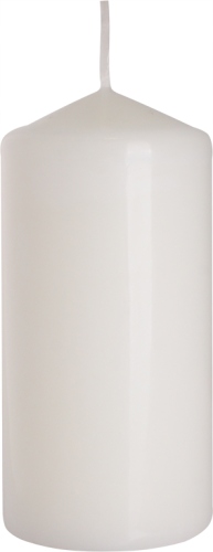 

Świeca Walec 38H Palenia Biała Bispol 6x12 CM