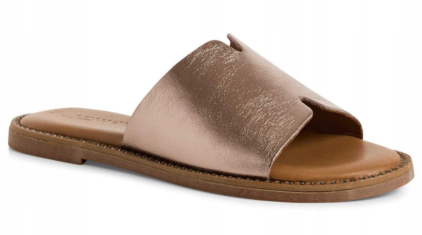 Nazouváky Tamaris 1-27135-42 vel. 38 Metalická měkká stélka