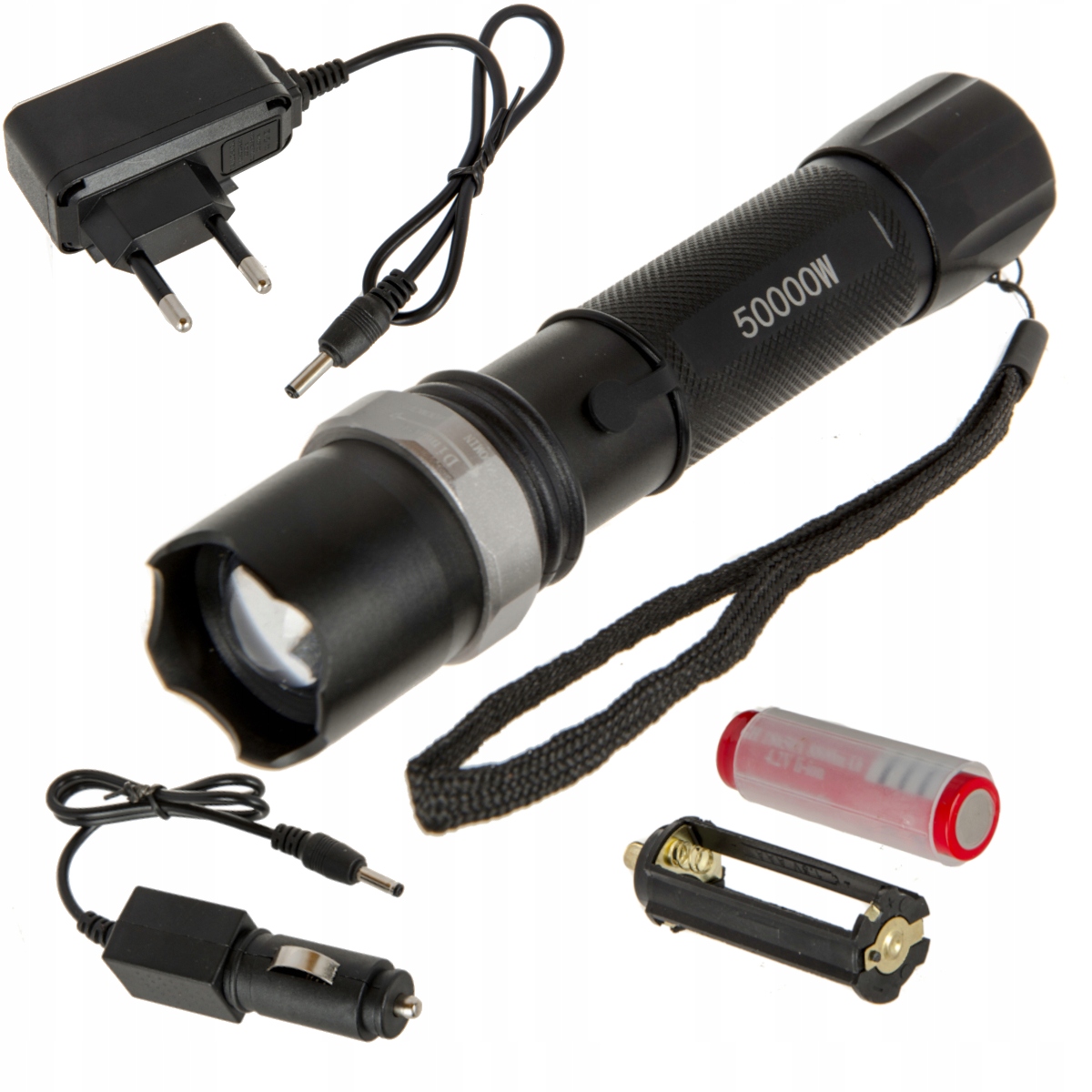 

Latarka Taktyczna Policyjna Led Cree Zoom Swat