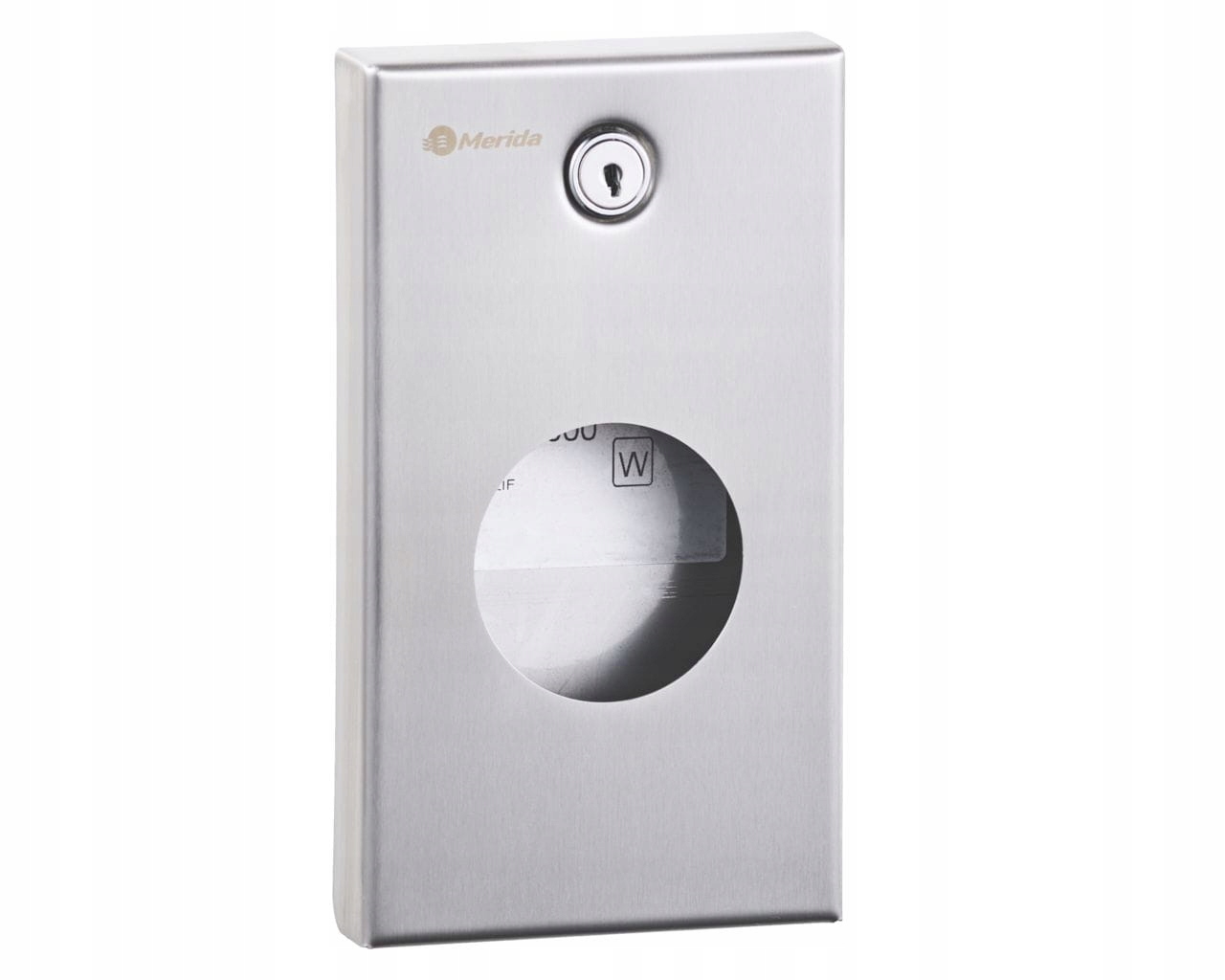 Zásobník hygienických sáčků Merida Stella nerez matný