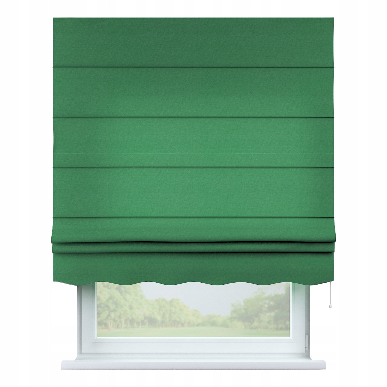 Hotová římská roleta Florencie 100 x 180 cm zelená