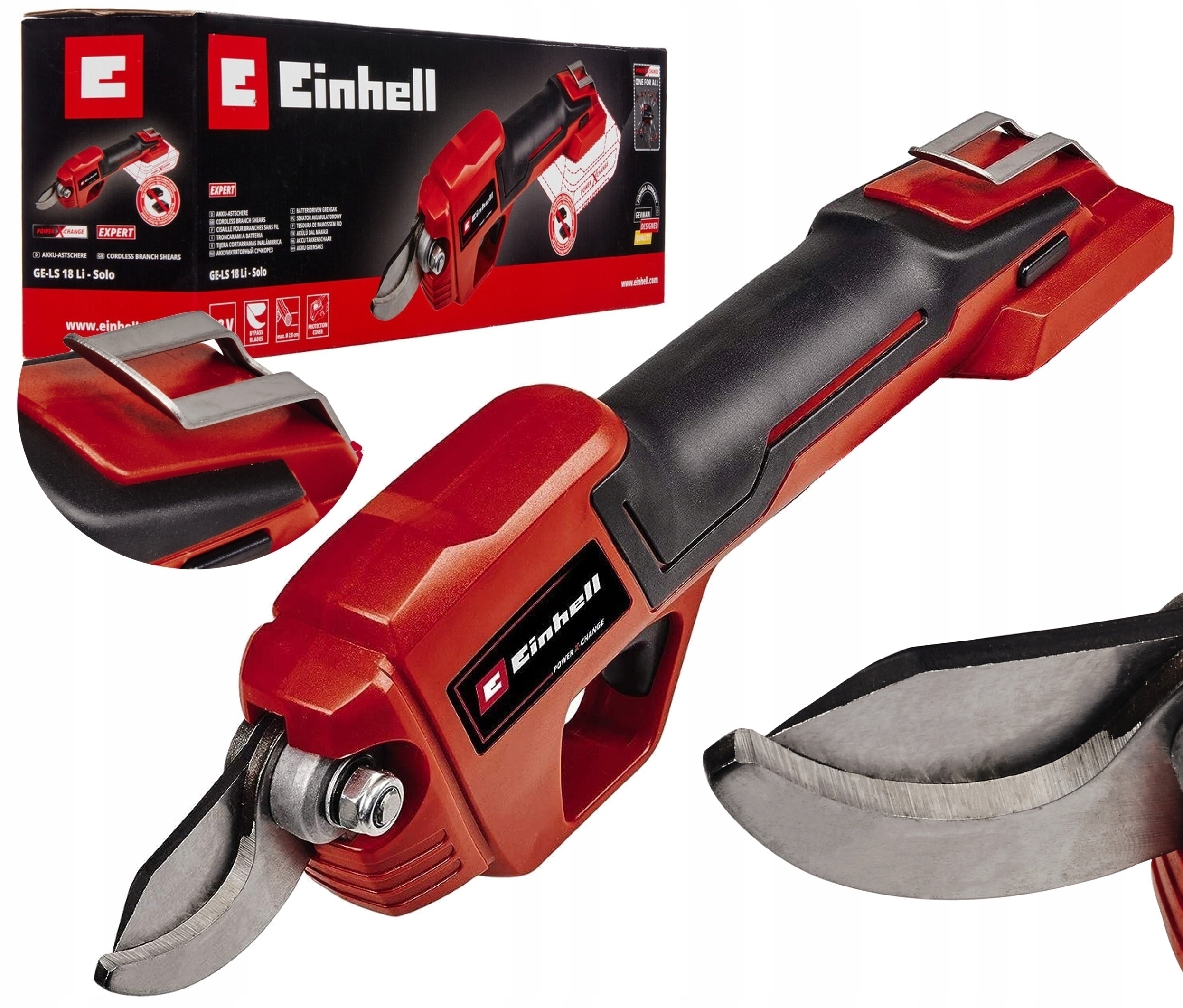 Akumulátorové Záhradné Nožnice Na Konáre A Kríky, Elektrické 18 V