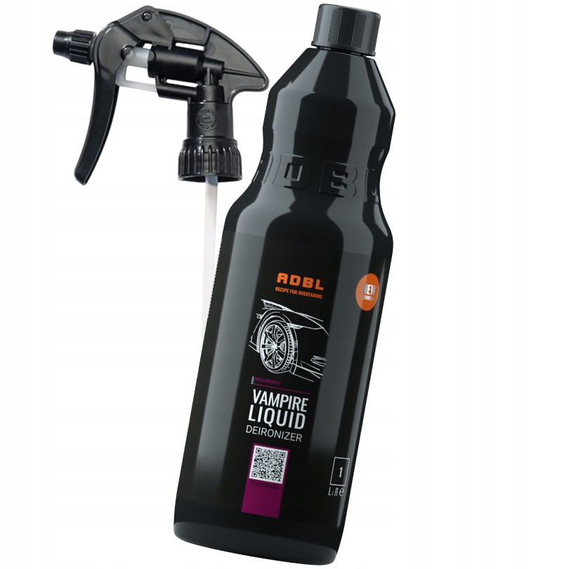 Adbl Vampire Liquid 1L Krwawiąca Felga Deironizer Do Mycia Czyszczenia Felg
