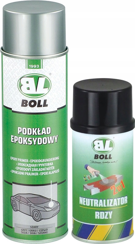 

Zestaw Boll Podkład Epoksydowy+ Neutralizator Rdzy