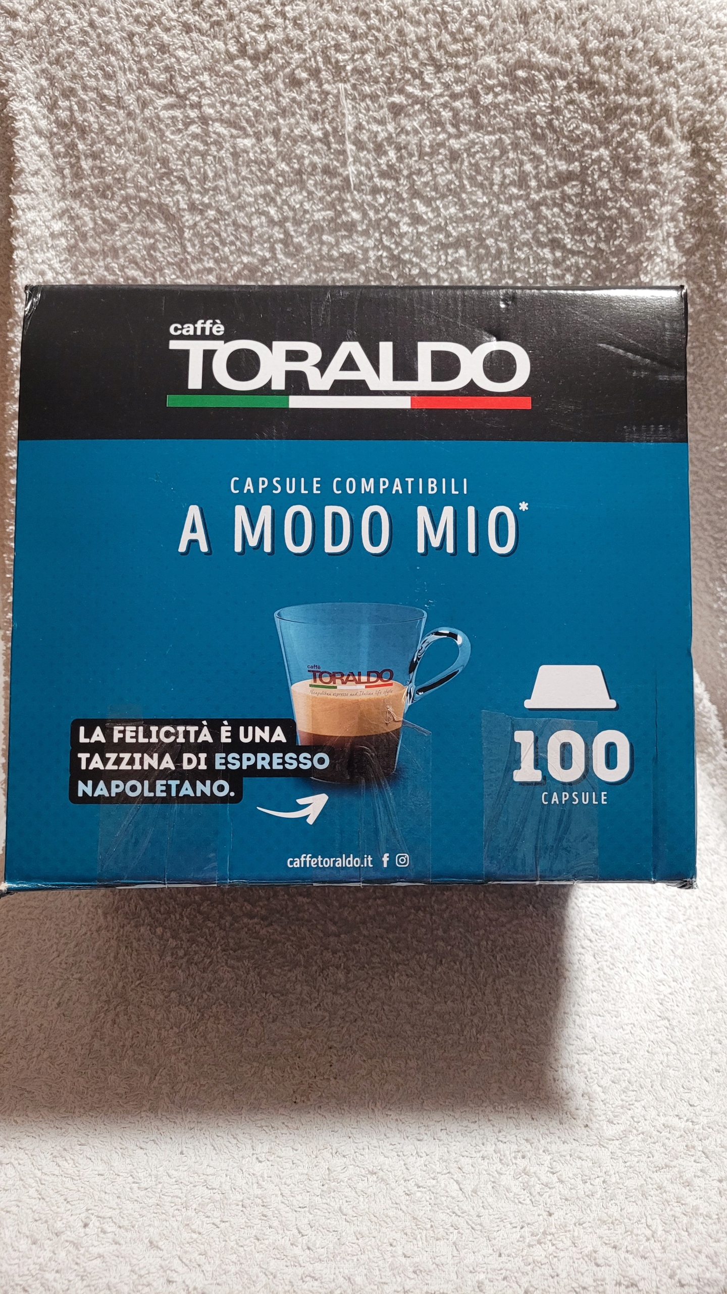 Kapsułki do ekspresów Caffè Toraldo 100 szt. Lavazza A Modo Mio