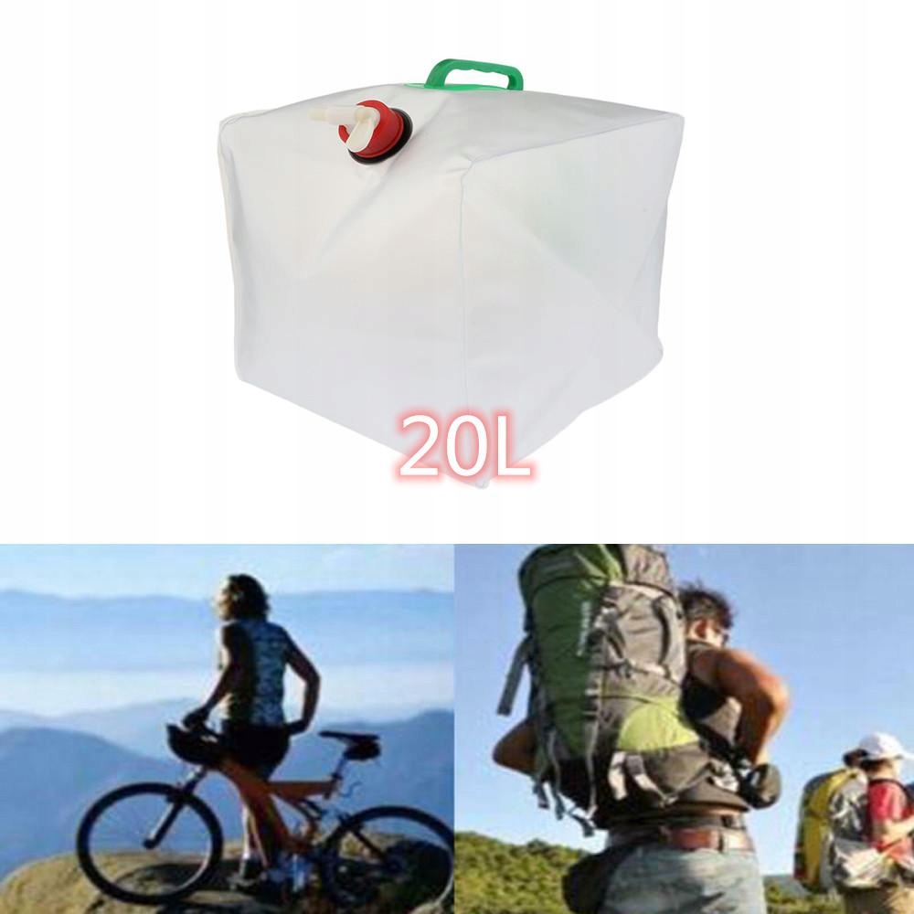 4x Uchwyt pojemnika na wodę Awaryjne przechow Model Worek na wodę do pęcherza hydracyjnego do