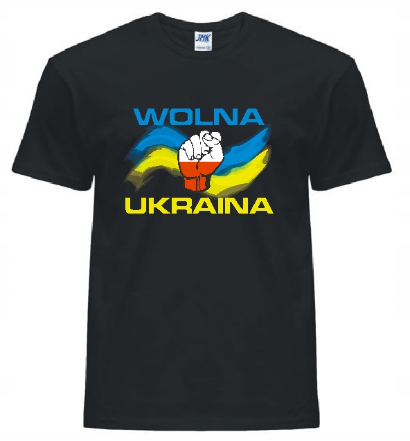 

Koszulka męska Wolna Ukraina czarna