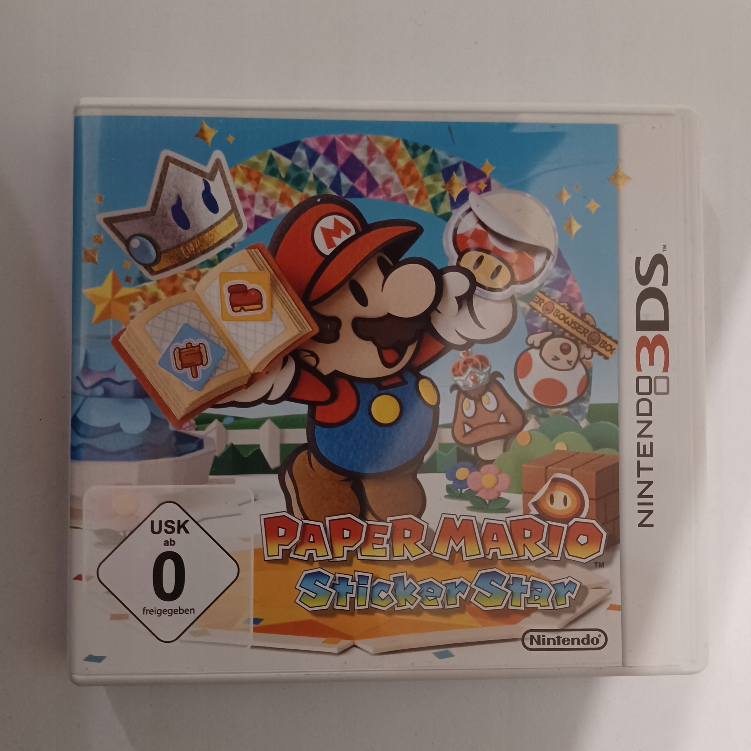 Paper Mario Sticker Star, Nintendo 3DS