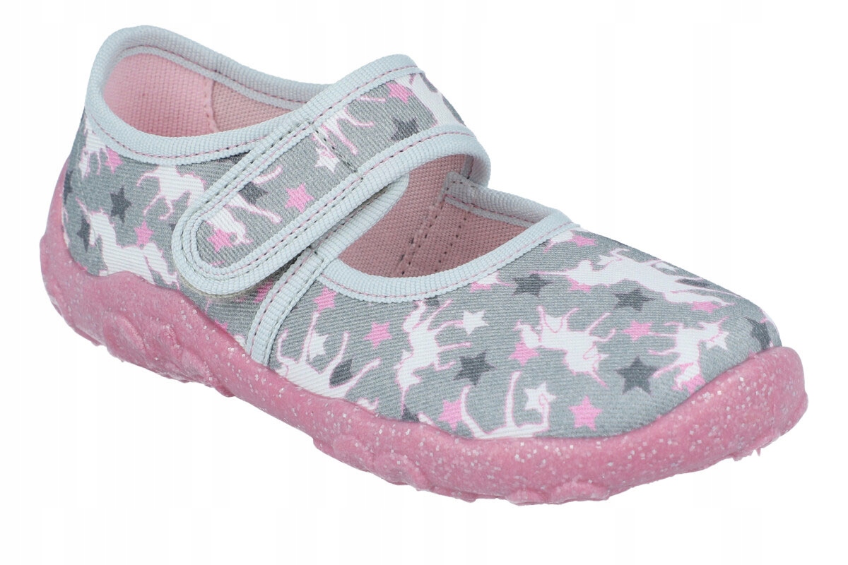 

Kapcie dziewczęce Superfit 1-800283-2030 szary R26