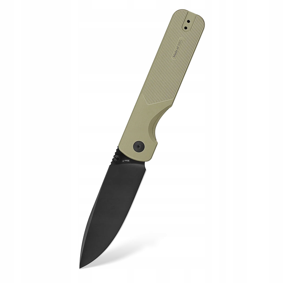 Nůž Oknife Duron Pvd Nitro-V Olive Green Oal Aluminum Frame Lock