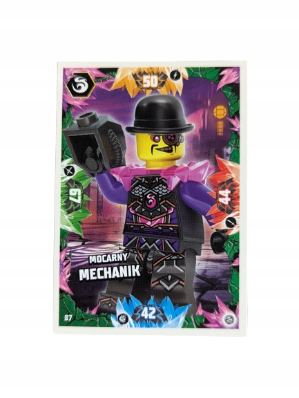 Karta Lego Ninjago Seria 8 Numer 087