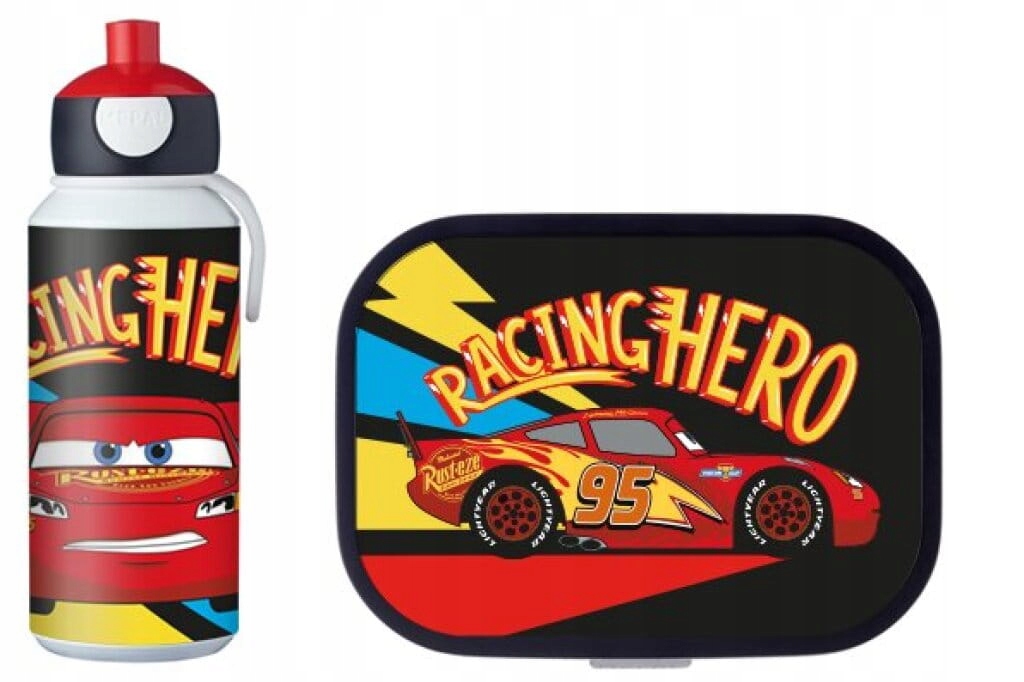 

Zestaw Lunchbox i butelka Campus Cars go Mepal