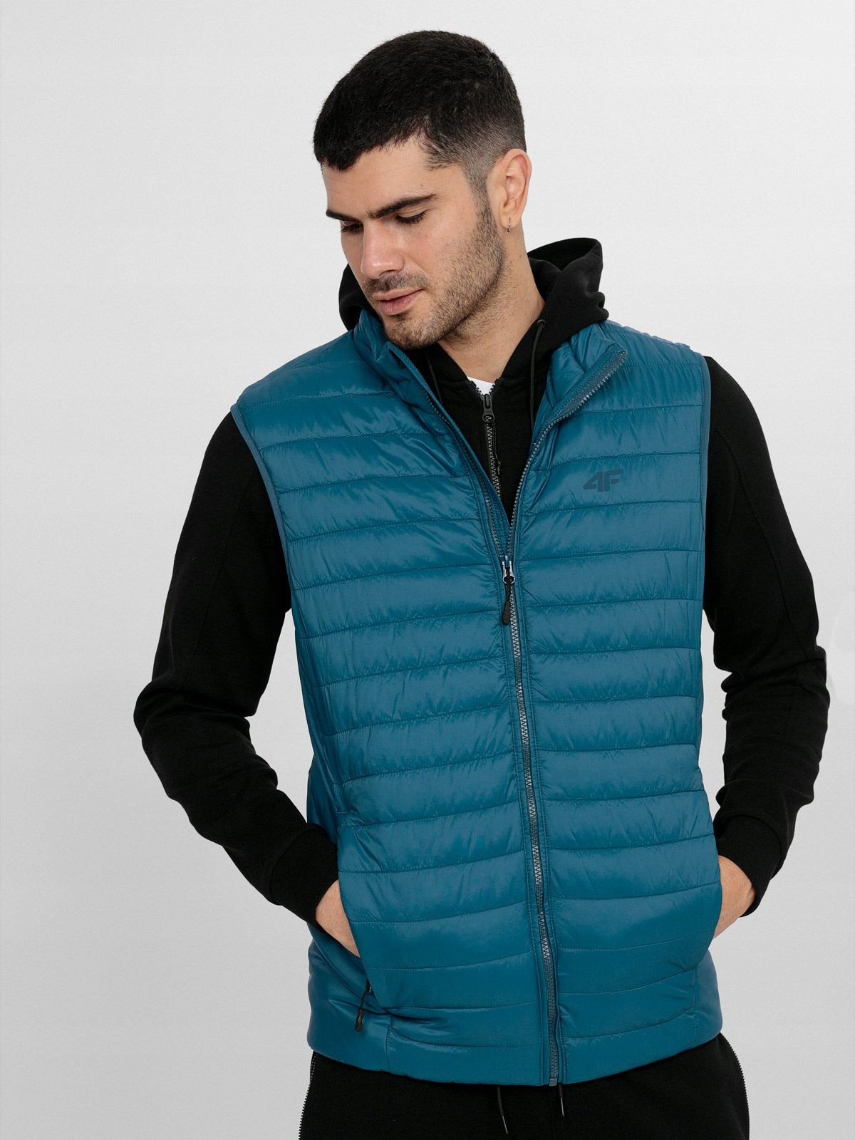 4F KAMIZELKA BEZRĘKAWNIK PUCHOWY L22 KUMP001 - M - Marka 4F