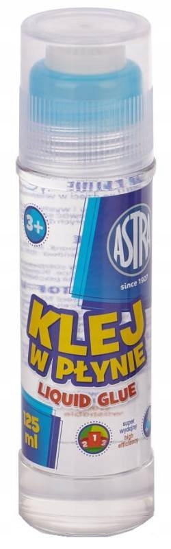 KLEJ W PŁYNIE TRANSPARENTNY 125ml Liquid ASTRA