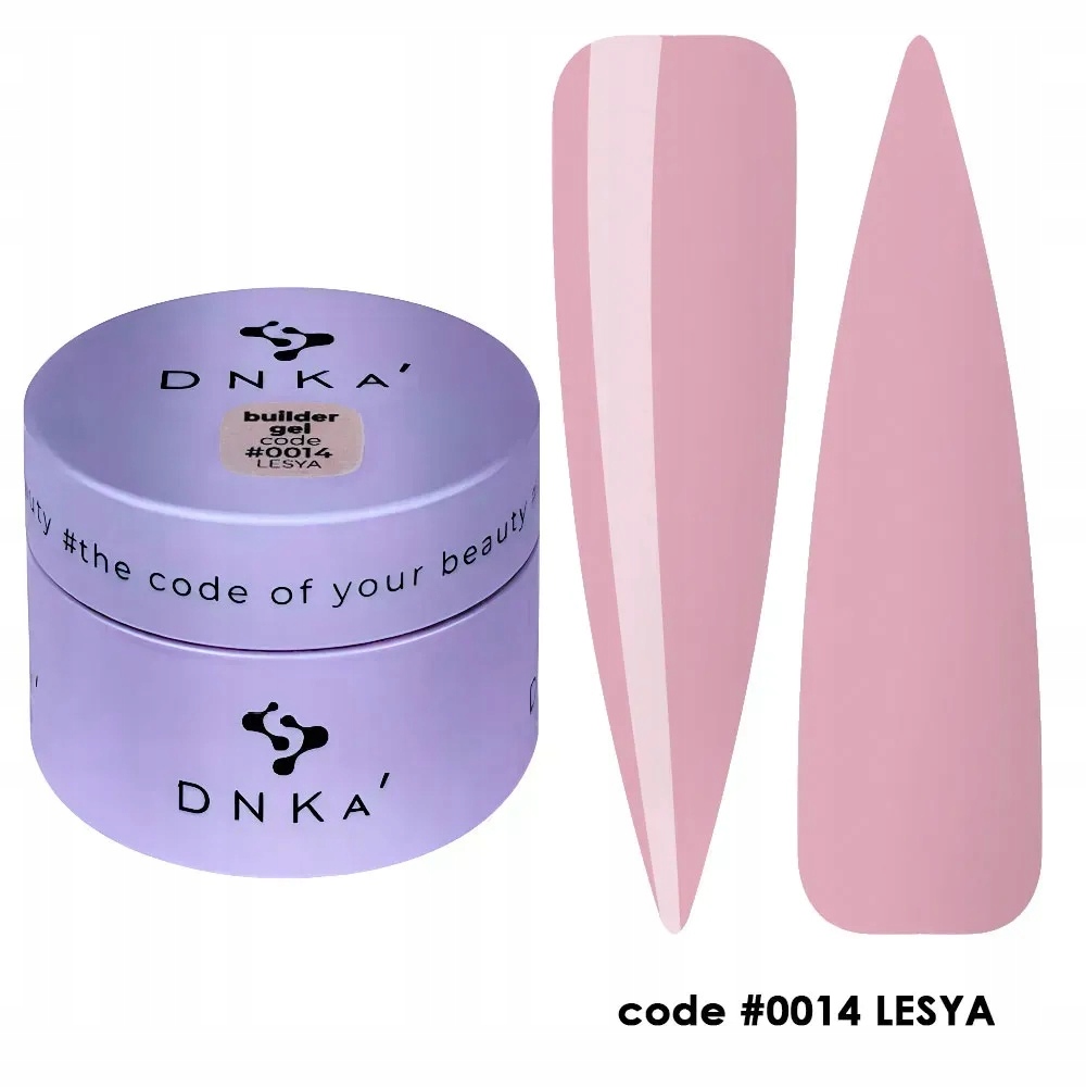 DNKa Builder Gel 0014 Lesya 30 ml stavební gel cover nude