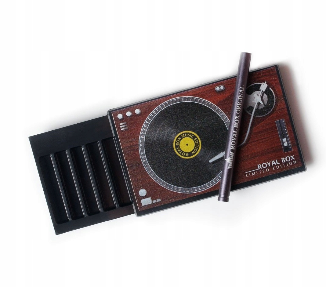 Royal Box табак коробка для хранения плюс трубка рекордер проигрыватель