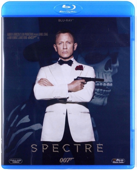 007 James Bond Spectre Daniel Craig Blu-ray Folia