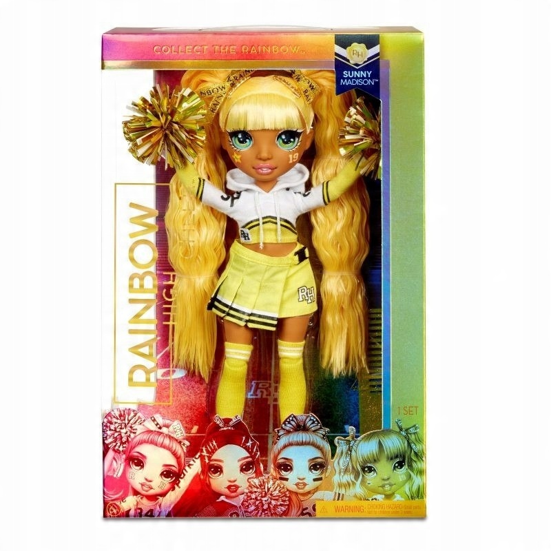 

Lalka Rainbow High Cheer Doll, Sunny Madison