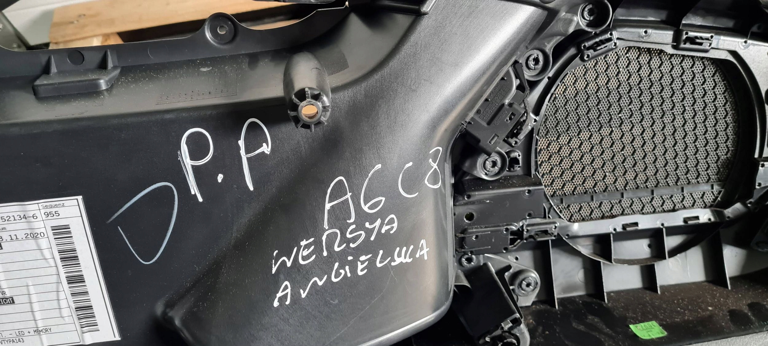 A6 C8 4K дверные карты правый правая перед англия 4K2867106A