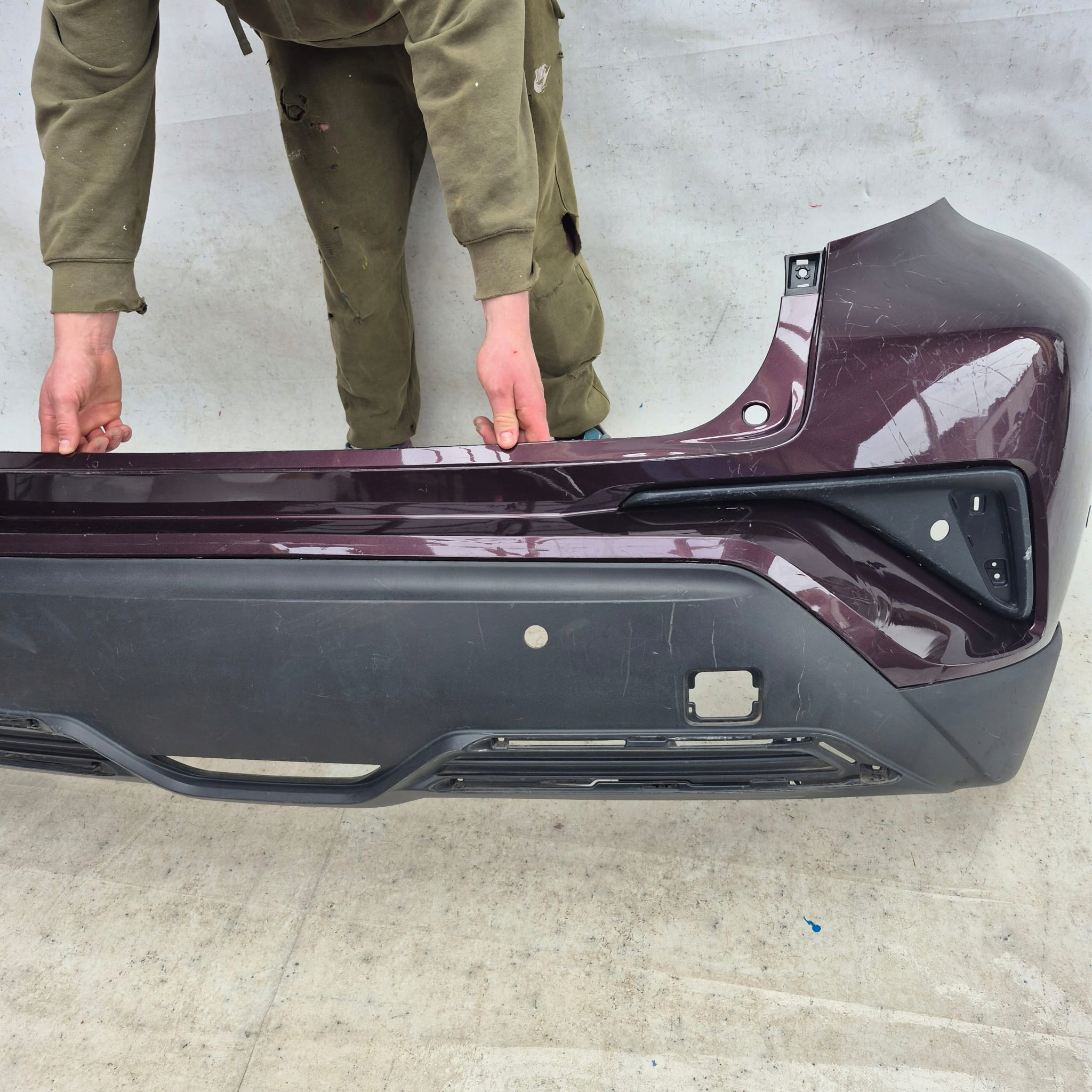 TOYOTA C-HR e LIFT 19- Paraurti posteriore posteriore PDC