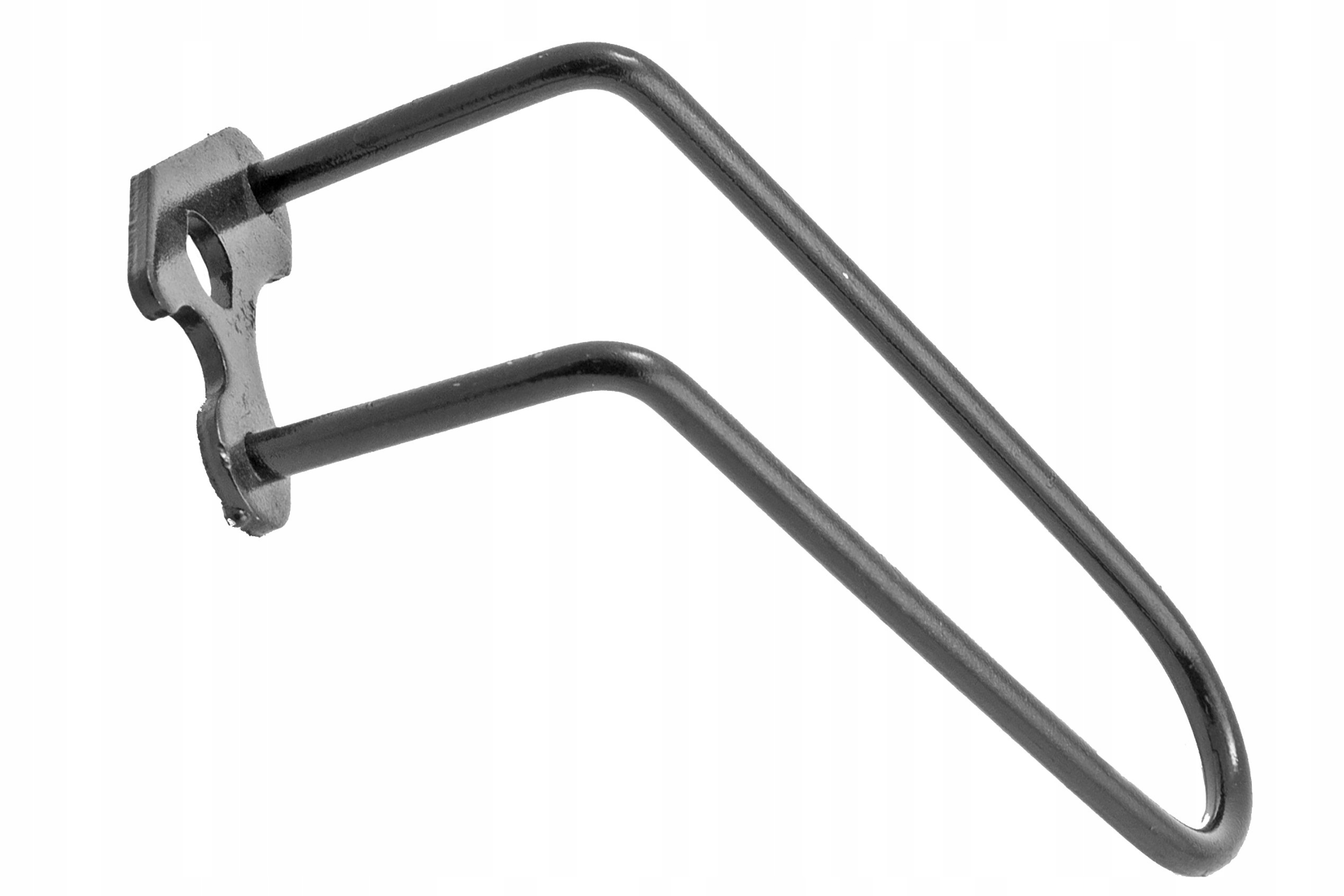 STALOWA OSŁONA PRZERZUTKI 15CM DŁUGA POD OŚ KOŁA