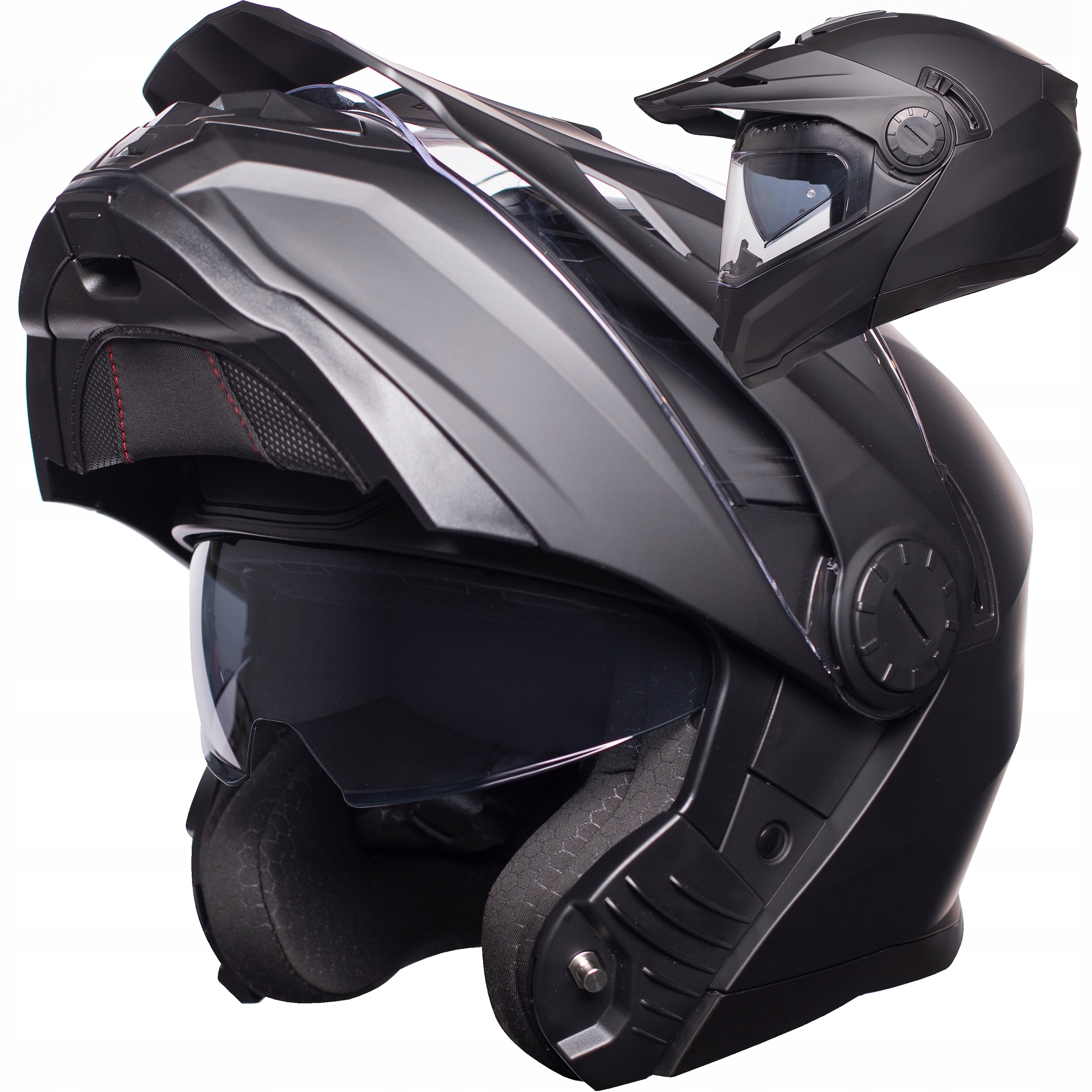 Kask motocyklowy szczękowy Horn L 59-60 blenda ECE-06 pod pinlock interkom