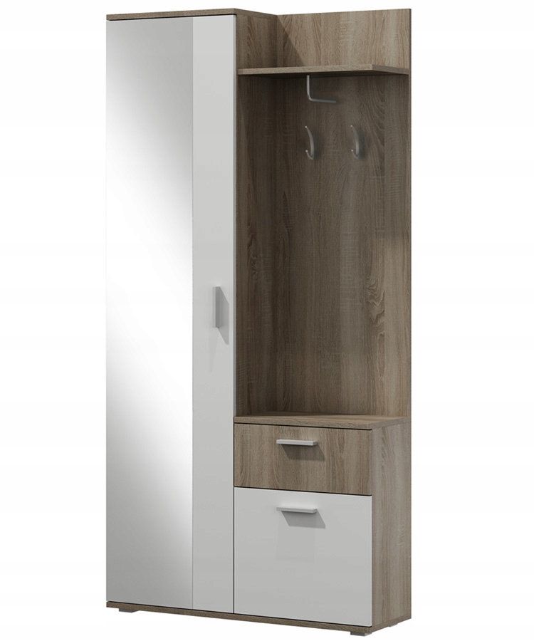 

garderoba 97 lustro szafa przedpokoju korytarz Lux