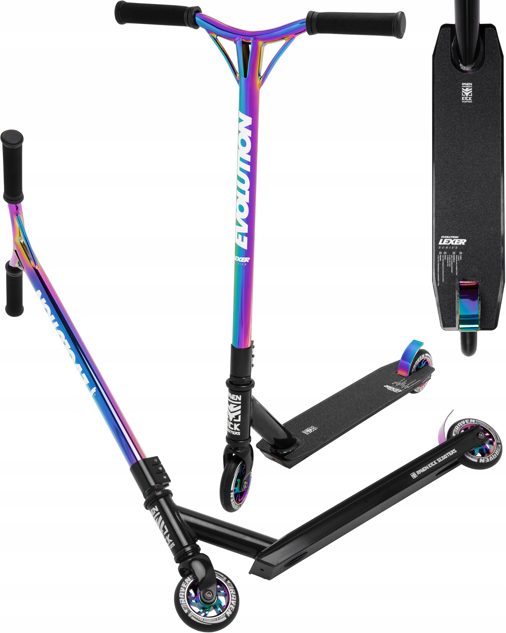 

Hulajnoga Wyczynowa Raven Lexer Neo Chrome