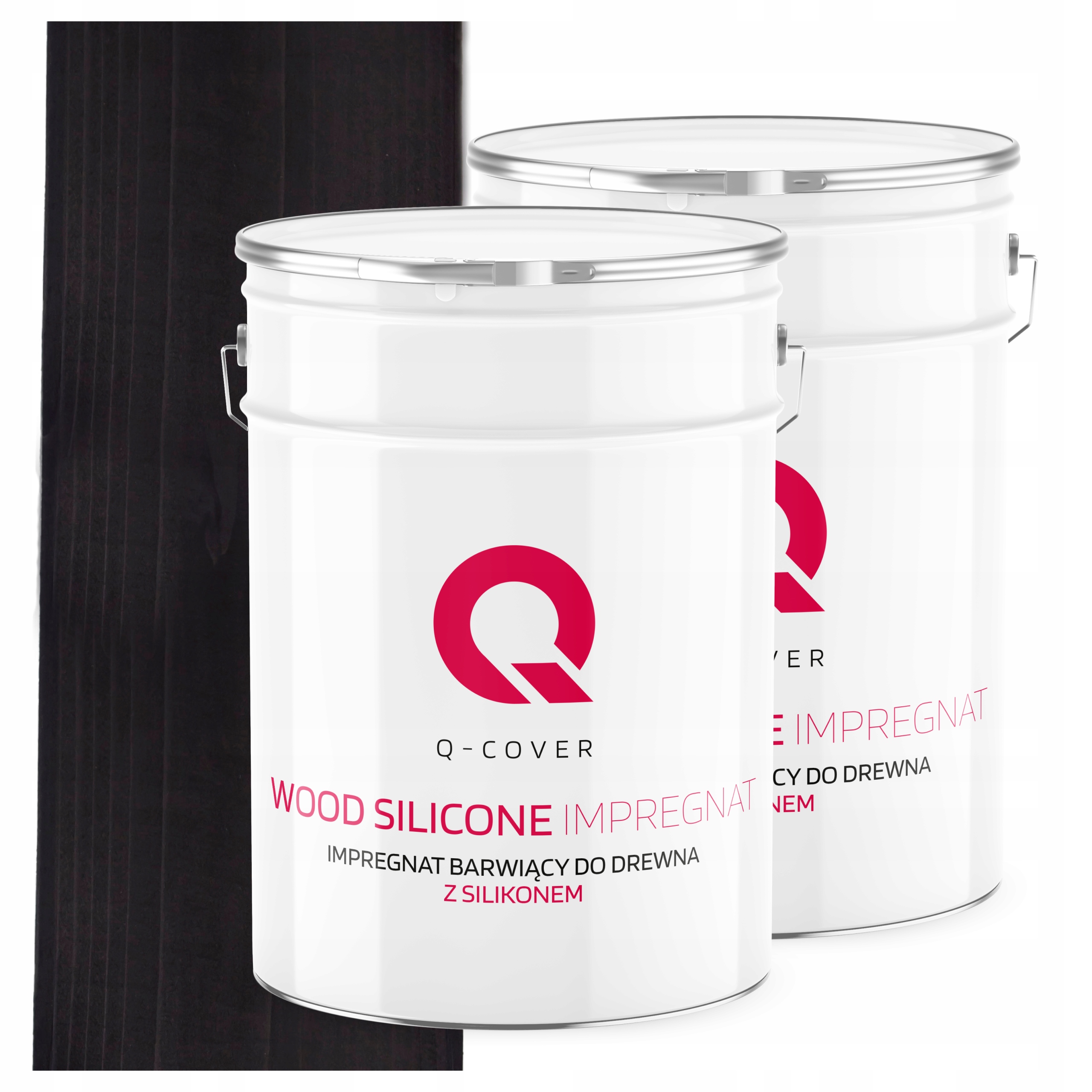 Impregnácia Na Drevo Extra Farba S Ochrannými Voskami, Farby Uv, Trvanlivá Čierna 10 L