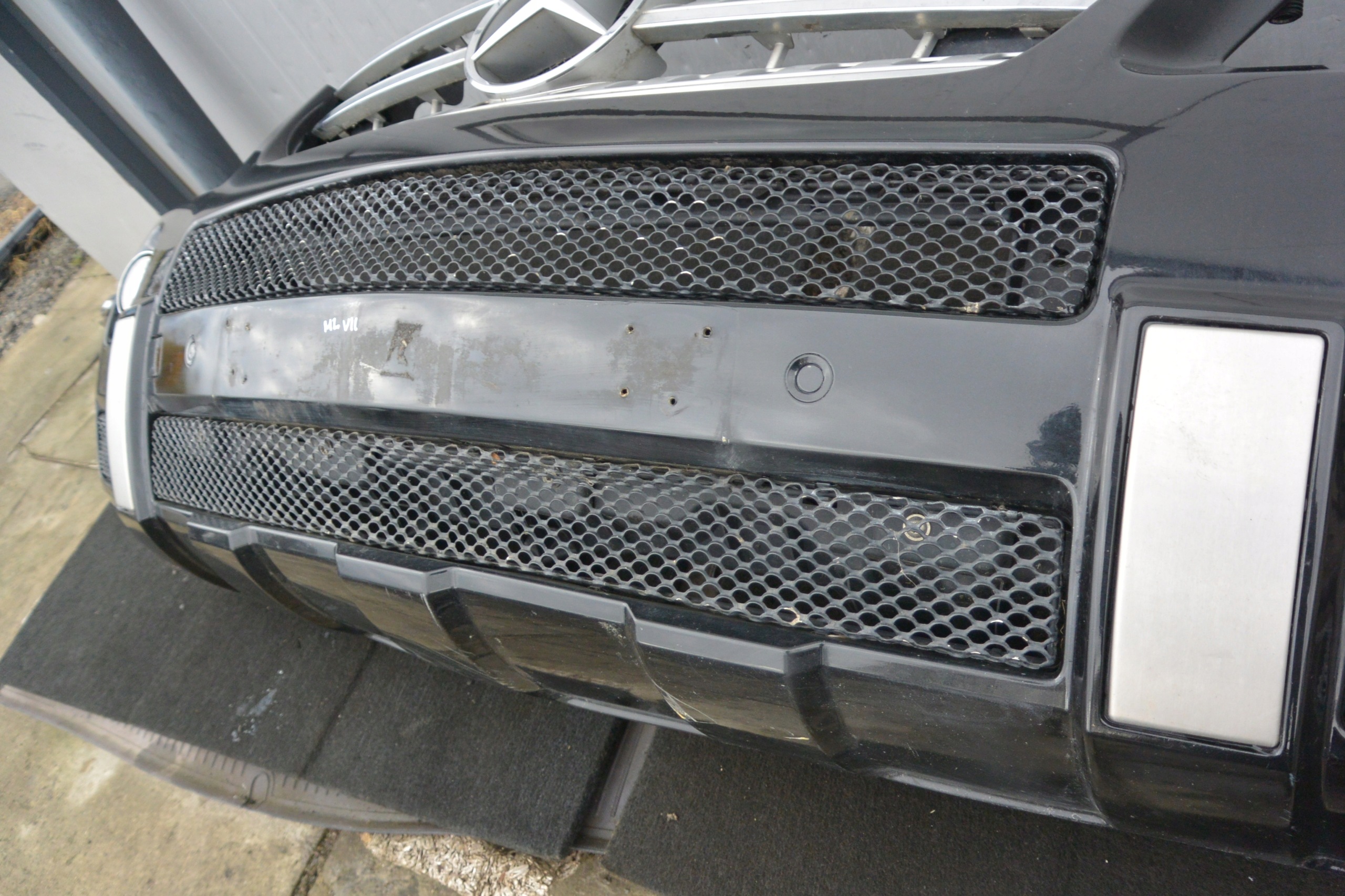 bumper front grill MERCEDES ML W164 164 AMG PDC original KPL A1648880141