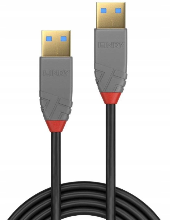 Kabel USB 3.0 typ A-A SuperSpeed Lindy 36753 3m Kod producenta 36753