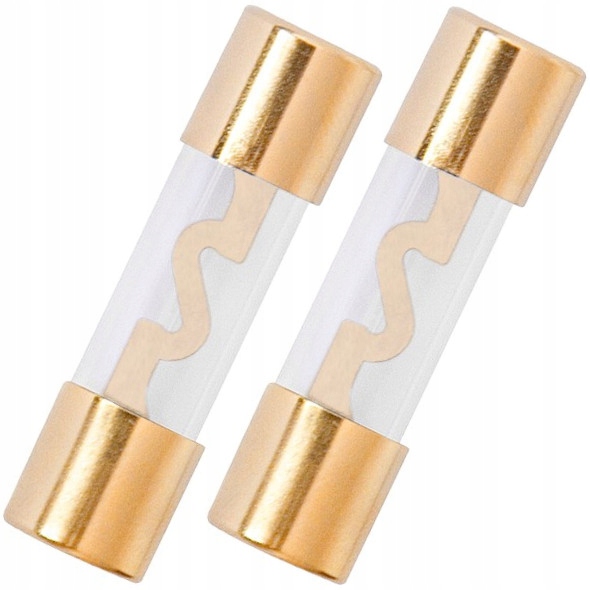 

Szklane Pozłacane Bezpieczniki 60A 10.3x38MM 2 Szt