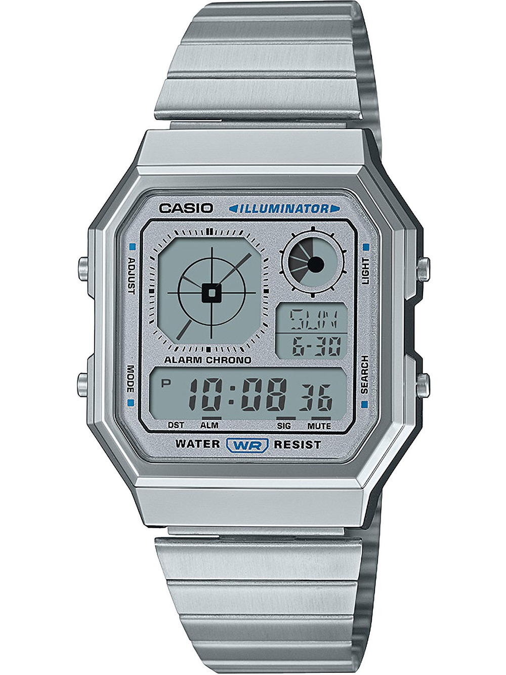 Nové, Originální Hodinky Casio Vintage Collection A130WE-7AEF
