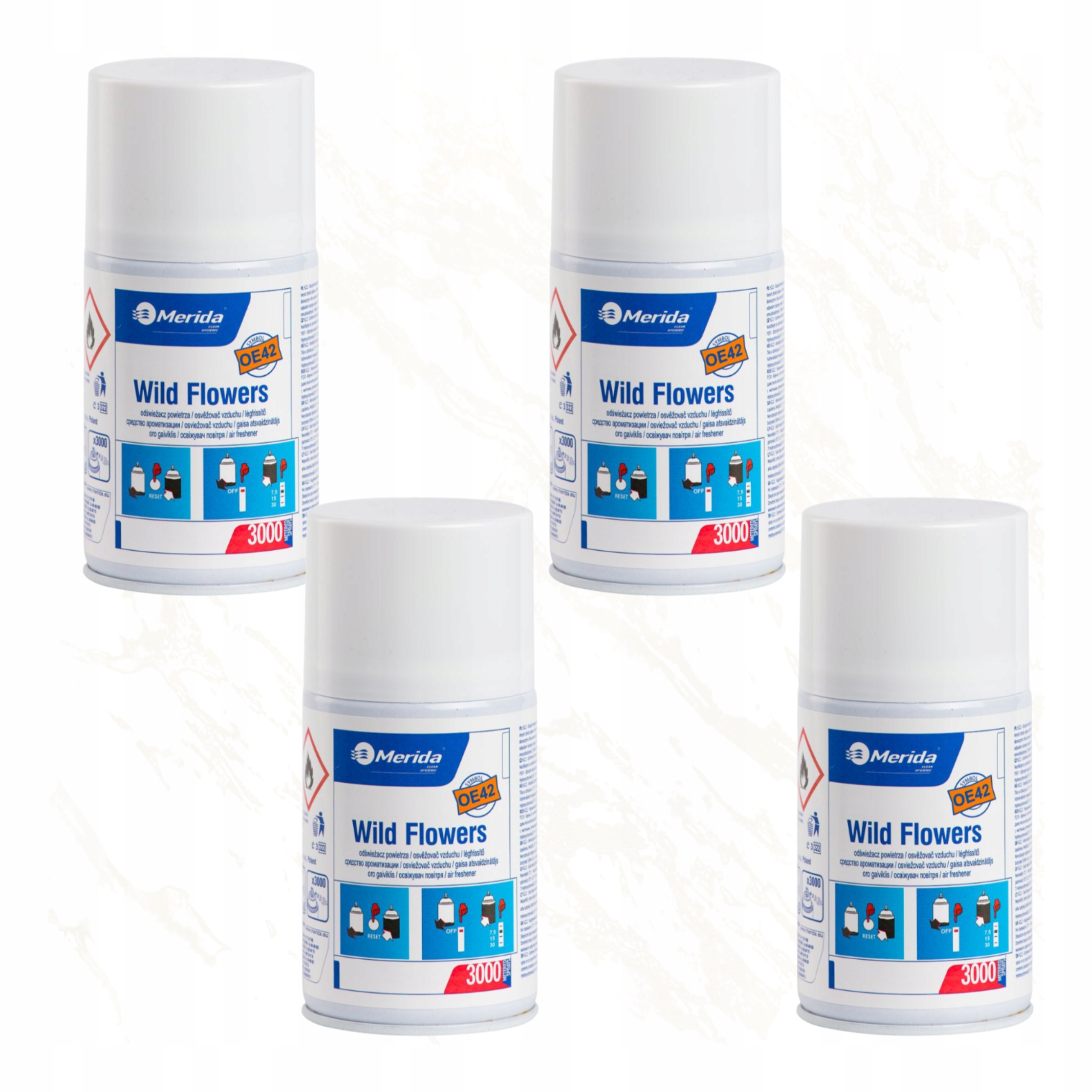 Levně Merida Osvěžovač Vzduchu OE42 Wild Flowers Náplň 4ks