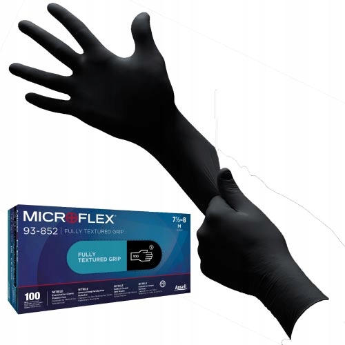 

Ansell 93-852 Microflex rękawice nitrylowe moto S