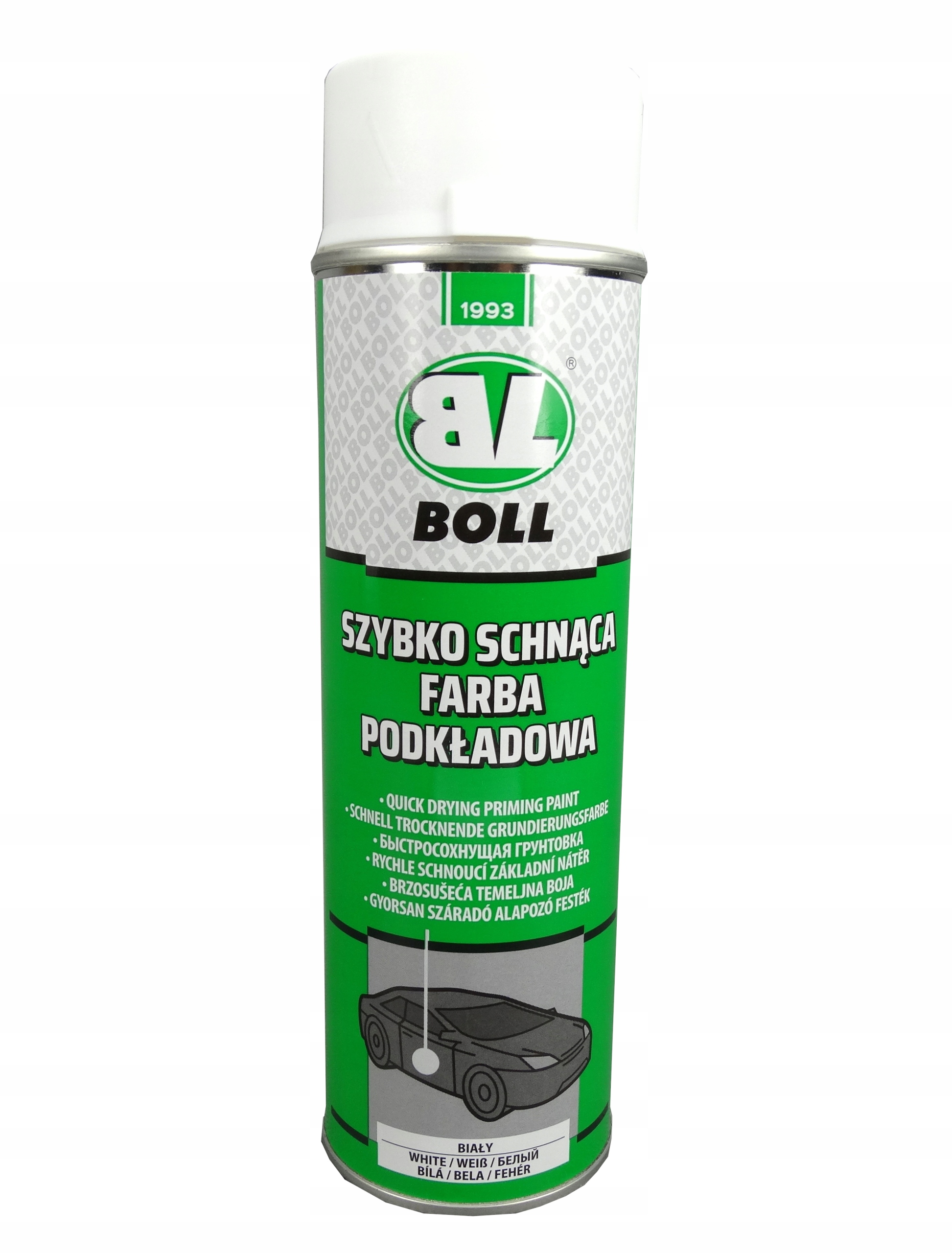 Boll Szybko Schnąca Farba Podkładowa 500ml Biała