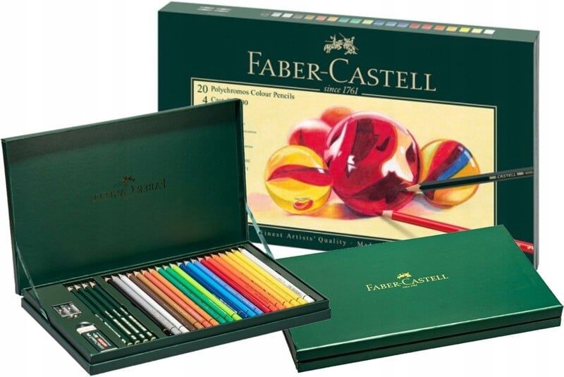 Faber-castell Dárková Sada Polychromos Příslušenství