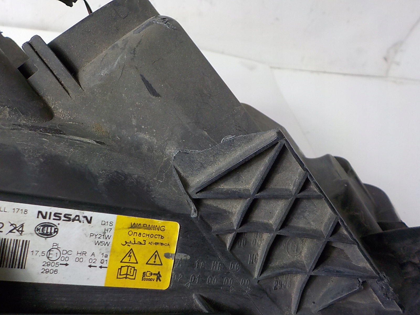 NISSAN QASHQAI J10 XENON LIFT light right front front