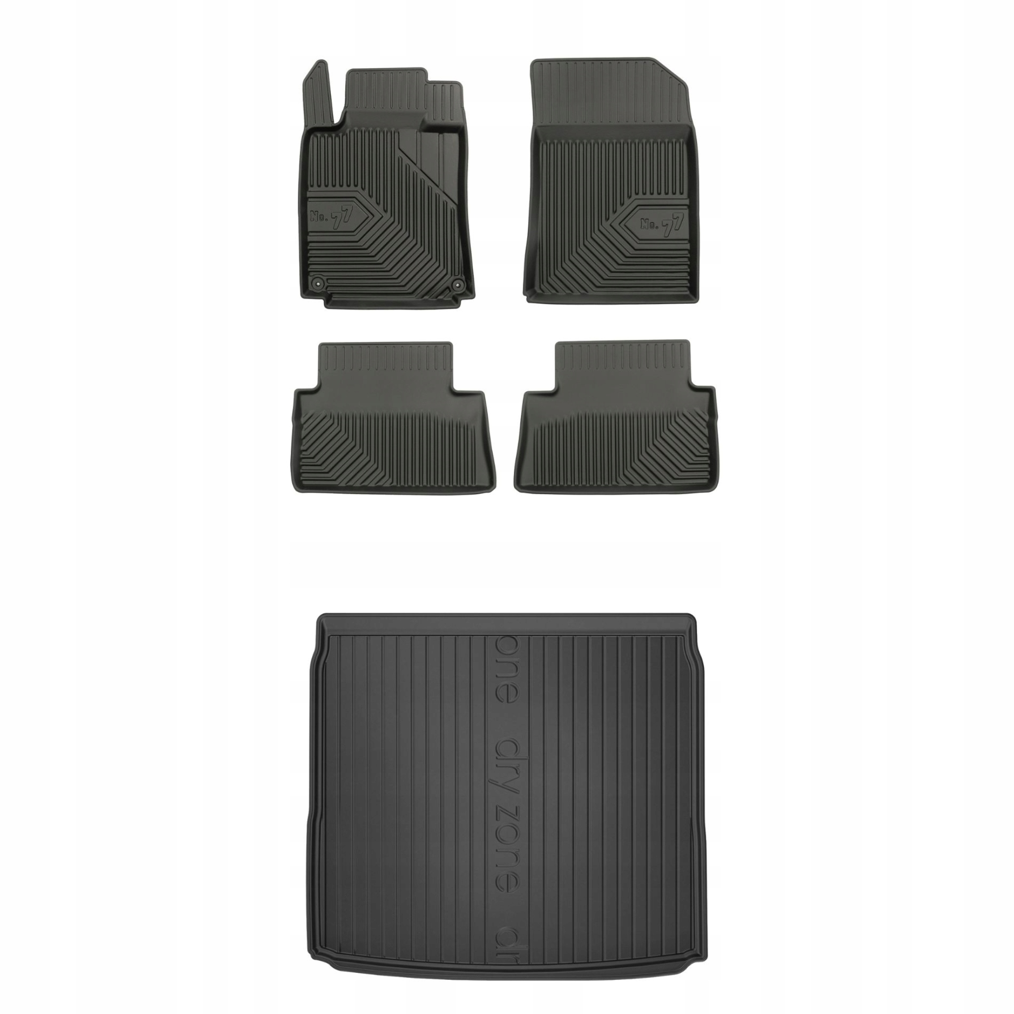 Sada gumových kobercov a rohoží pre Peugeot 508 I