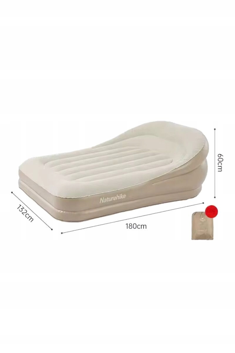 Naturehike Sofa dmuchana Lanyue Double CNK2300DZ020 beżowa