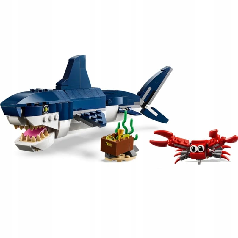 LEGO CREATOR 3W1 ZESTAW MORSKIE STWORZENIA ZWIERZĄTKA 31088 7+ 230 EL. Numer produktu 31088