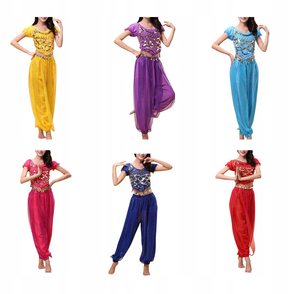 Indyjskie spodnie do tańca brzucha Dancing Back Typ ubioru jak w opisie-01