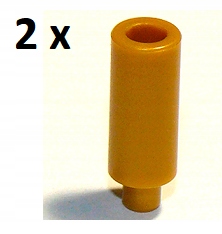 

Lego Pearl Gold Candle Świeca 37762 2szt