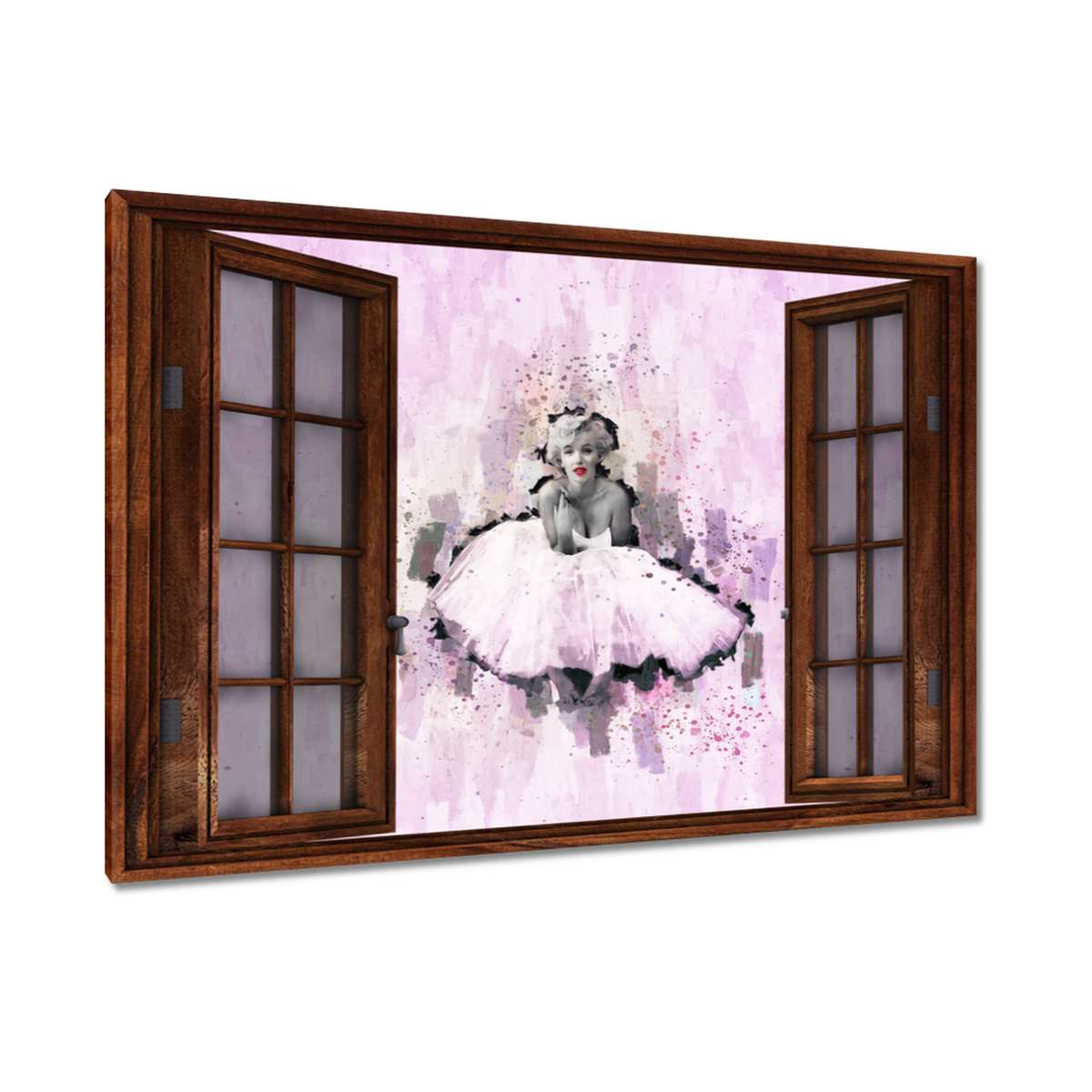 Obrazy 120x80 Marilyn Monroe Baletka