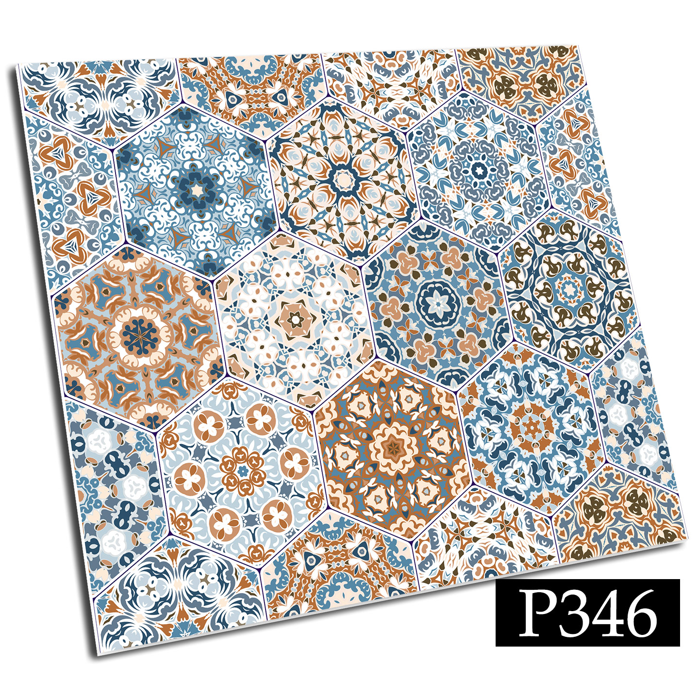 

Samoprzylepne kafelki Pcv 30x30 Mandala Abstrakcja