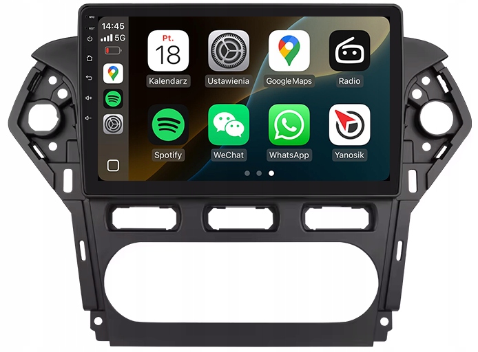 Ford Mondeo MK4 Polift 2010-2014 Radio Nawigacja Android Carplay Duduauto