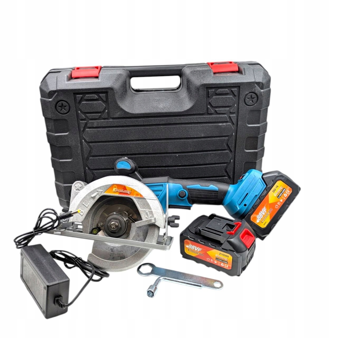 Akumulátorová Kotoučová Pila 21 V 2 Akumulátory Kufr